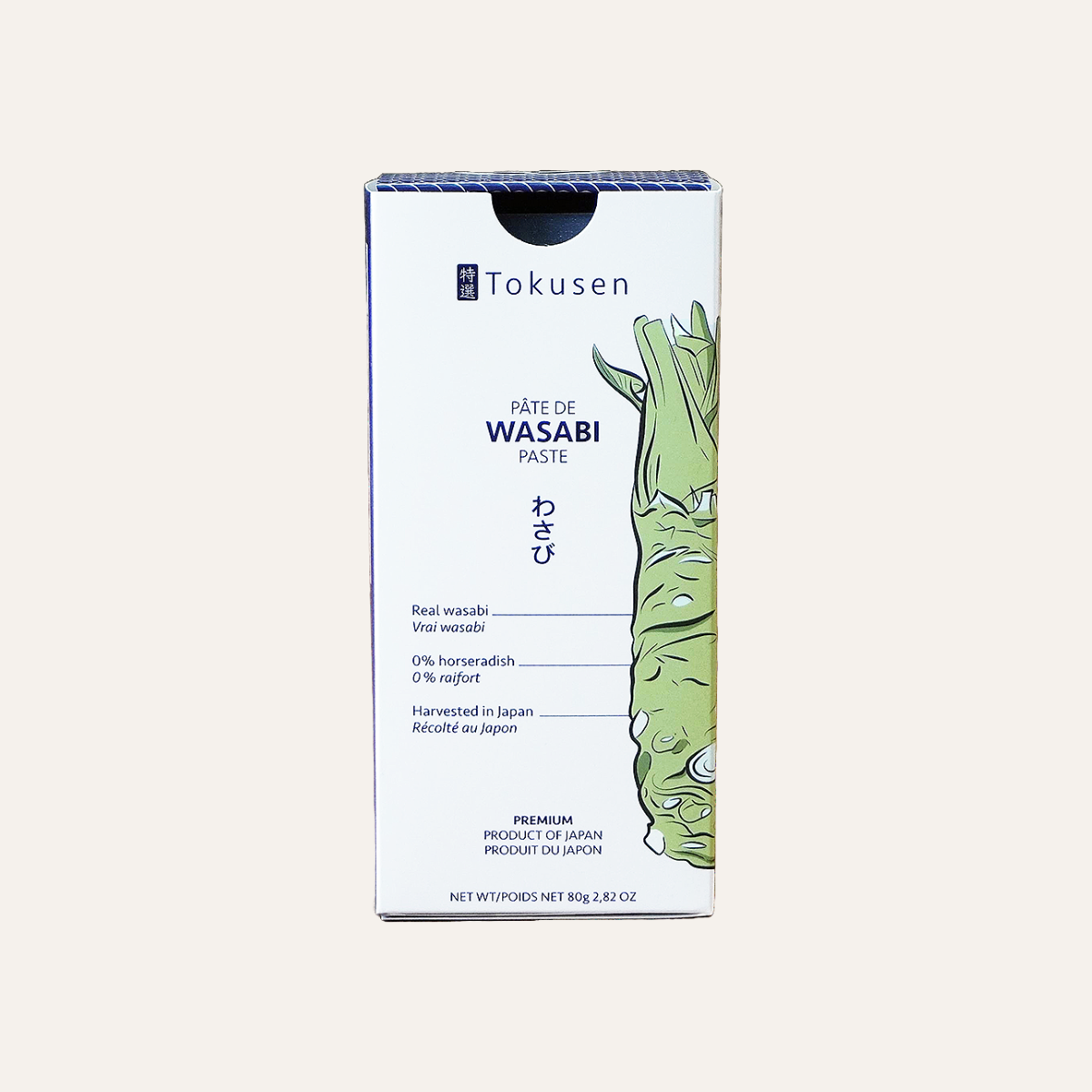 Pâte de vrai wasabi | 0 % raifort